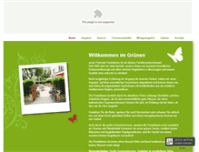 Tablet Screenshot of parkcafe-pusteblume.de